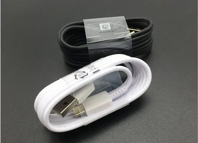 10 шт./лот оригинальный качественный кабель USB Type-C 1 2 м 2A быстрый зарядный для Samsung