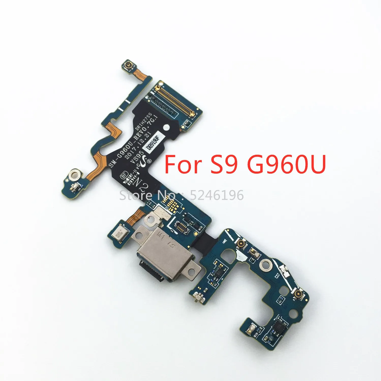 1 шт. Micro USB PCB зарядное устройство док порт мини разъем гибкий кабель для Samsung Galaxy S9