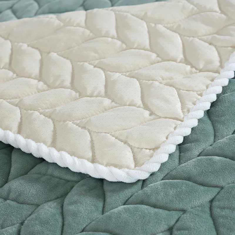 

Short plush Color Sofa Cover Washable Non-slip Towel Armrest Couch Simple Covers Slipcovers Couch Pets Mat Three Seat Pillowcase
