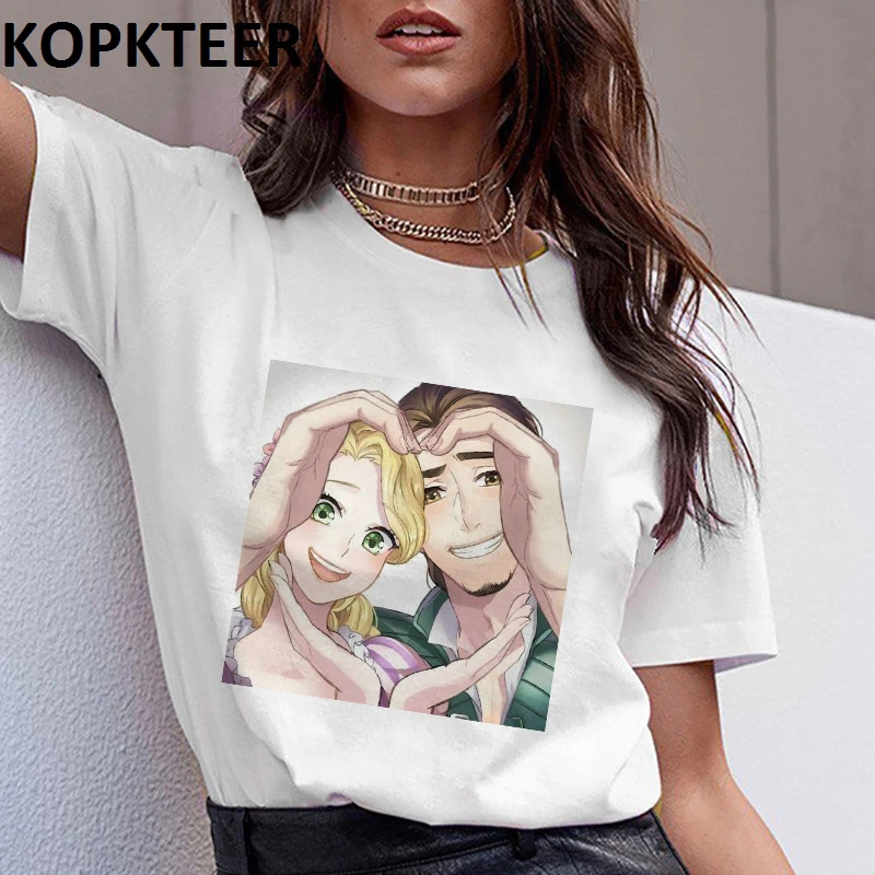 Женская одежда, футболка, Femme, Harajuku, футболка, принцесса, рисунок, графический Рисунок, футболки, уличная одежда, топы, корейский стиль, Винтаж, Camiseta Mujer