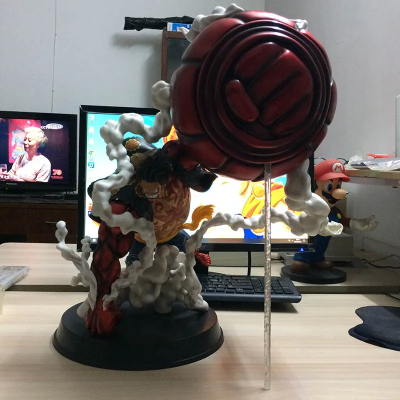 One piece gear четвёртая фигурка Луффи 1/4 масштаб окрашенная фигура большого размера большая рука Ver. Обезьяна д Луффи статуя ПВХ фигурка игрушка