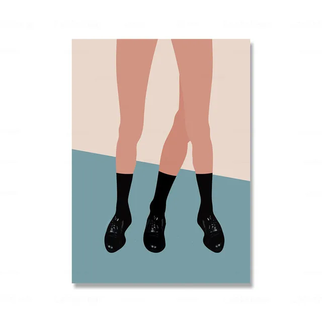 Картина на холсте с изображением танцующих ног девушек холст высокой четкости