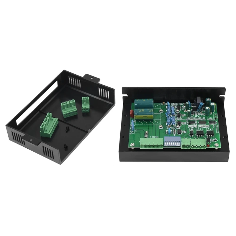 

Stepper Motor Driver Cintroller DM860 Microstep Brushless DC Stepper Motor Shell for 57 86 Stepper Motor Nema23 Nema34