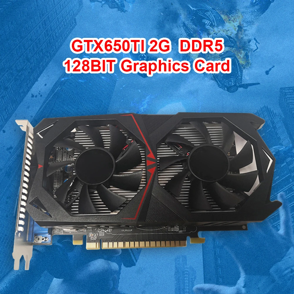 Видеокарта GTX 650 750 960 970 980 TI 2G 3G 4G GDDR5 DVI VGA HDMI игровой компьютер с рассеиванием тепла