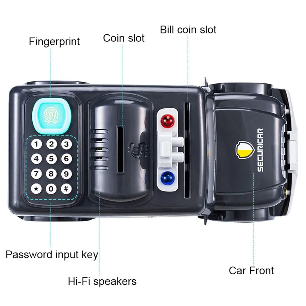 Для детей деньги банк электронные копилки пароль музыка автомобиля копилка для