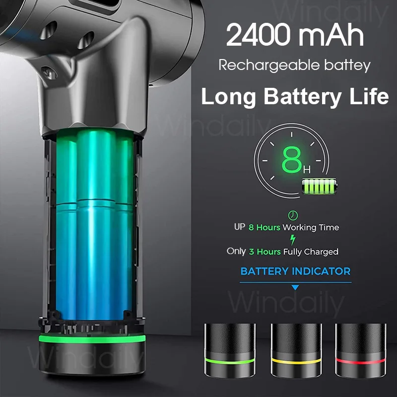 Лимфодренажный массажер ударный массажный пистолет глубокий ткань панель