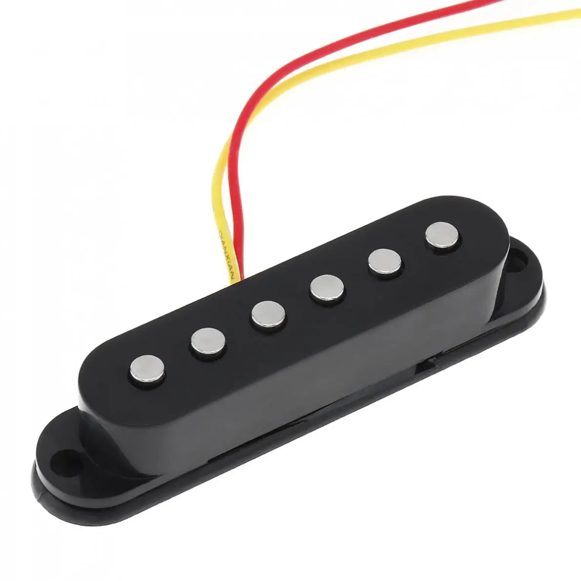 Черная звуковая гитара с одной катушкой для 6 струн аксессуары и музыкальные