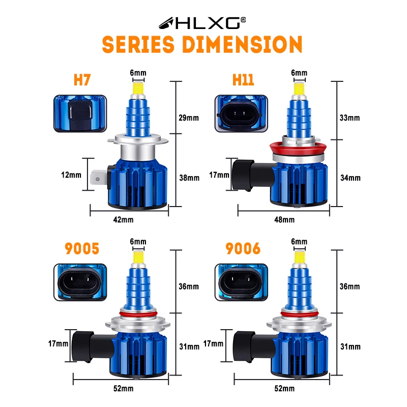 360 H4 H11 светодиодный 9012 HIR2 H7 H1 H8 HB3 9005 HB4 9006 фар автомобиля 20000LM 6000 К противотуманная