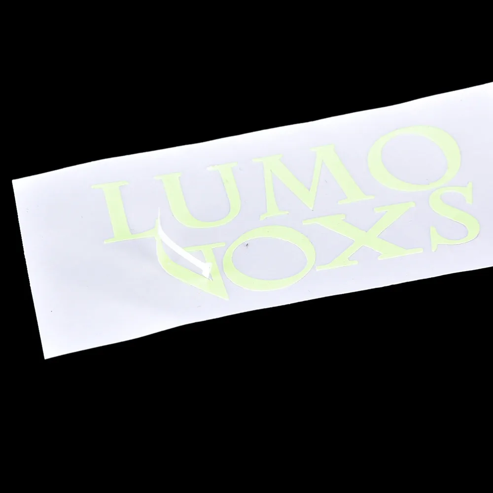 

NEW Eshylala 1PCS Home Decor Night Light Luminous LUMOS & NOX Stickers Wall Sticker For Kids Rooms Wall Decals Wholesale