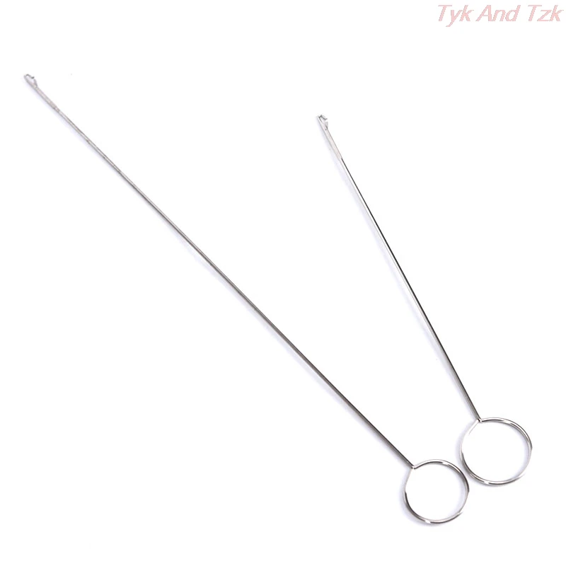 

1PC/2pcs Stainless Steel Sewing Loop Turner Hook For Turning Fabric Tubes Straps Belts Strips For Handmade DIY Sewing Tools