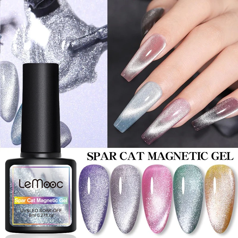 Светоотражающий Гель-лак KOSKOE Holo для ногтей Магнитный УФ-Гель-лак с эффектом кошки