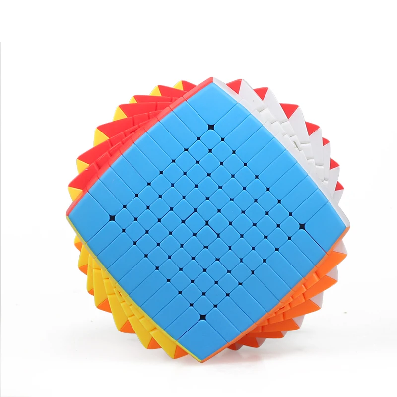 Shengshou-rompecabezas m&aacute;gico para ni&ntilde;os, juguete profesional de alto nivel, velocidad de Cubo sin pegatina, 85mm, 10x10x10-1