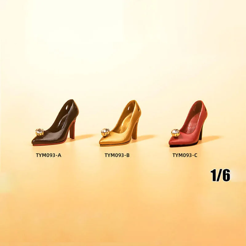Tym093 1/6 весы женский кукла солдат Трендовая обувь со стразами Модная на высоком