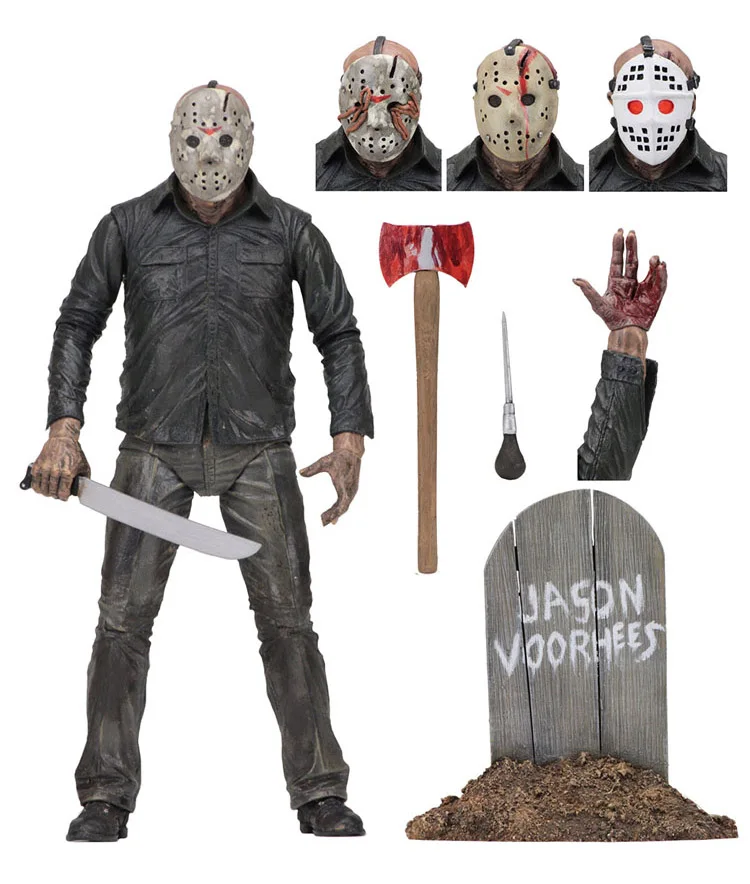 NECA Friday The 13th PartV Part5 новое начало Jason Voorhees фигурка игрушка кукла