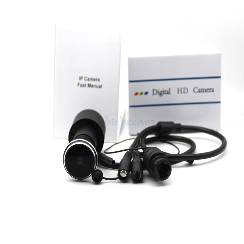 security 1080p mini wifi door eye hole ip camera optional wide angle fisheye lens peephole cctv network audio camera p2p free global shipping