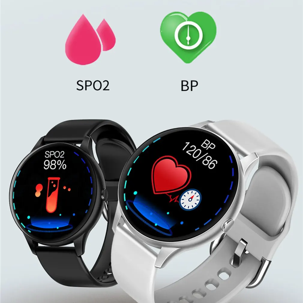 

Women Smart Watch K21 Body Thermometer Waterproof Bracelet Male Smartwatch Men Fitness Tracker Bracelet For Android IOS Phone