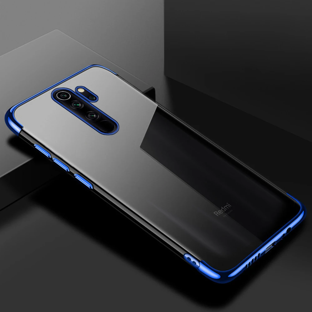 Blue Роскошный кейс из силикона чехол для спортивной камеры Xiao mi Red mi Note 8 7 6 Pro 7A 6 6A K20 Pro Чехол для Xiaomi mi 9 SE 8 A2 A3 Lite 9T CC9 CC9E - Цвет: Blue
