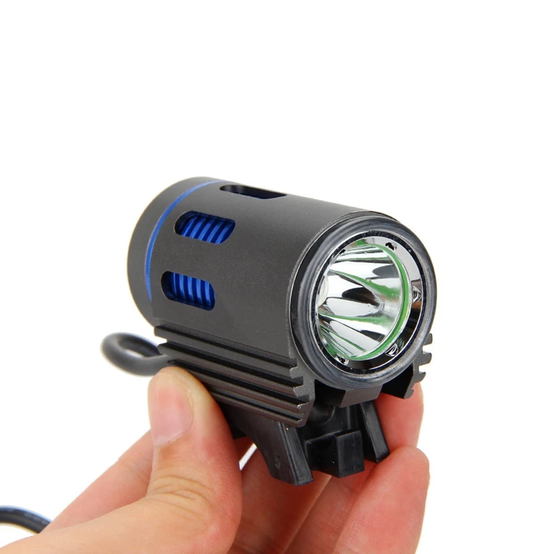 Bicycle Light Xm-L2 Led 4 Modes Front Bike Head Battery Pack Charger Riding Cycing Gift(Blue Single Lamp) | Спорт и развлечения