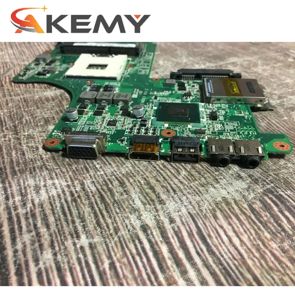 

AKEMY A000090770 Laptop motherboard For TOSHIBA Satellite E300 E305 Notebook Mainboard DA0TE7MB8E0 HM65