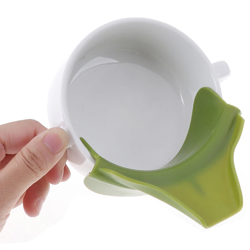 1 шт. силиконовая воронка для жидкости кастрюль и сковородок дефлектор