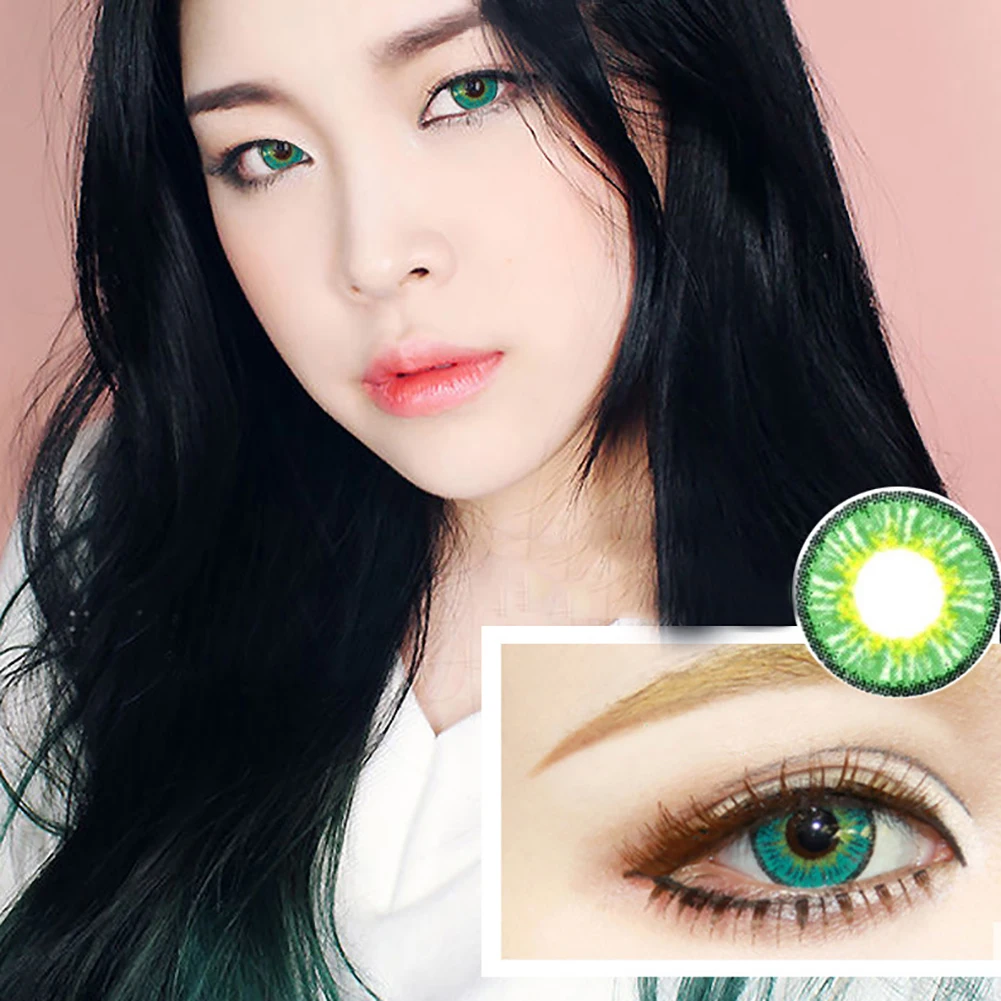 2 шт./1 пара многоцветные инструменты для макияжа глаз косплей большие глаза