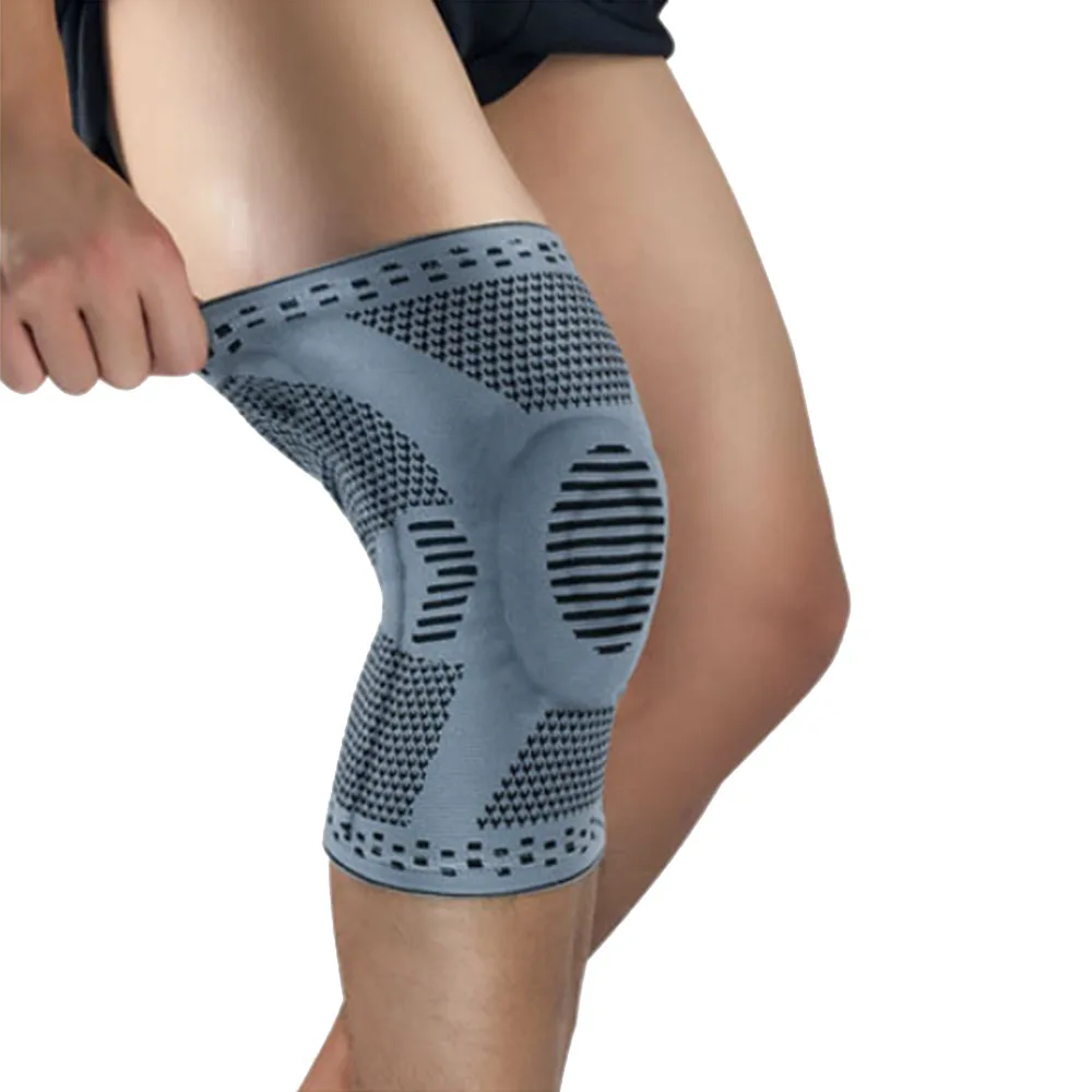 Hot1PCS эластичный наколенник поддержка баскетбола для бега спорт защитный ремень