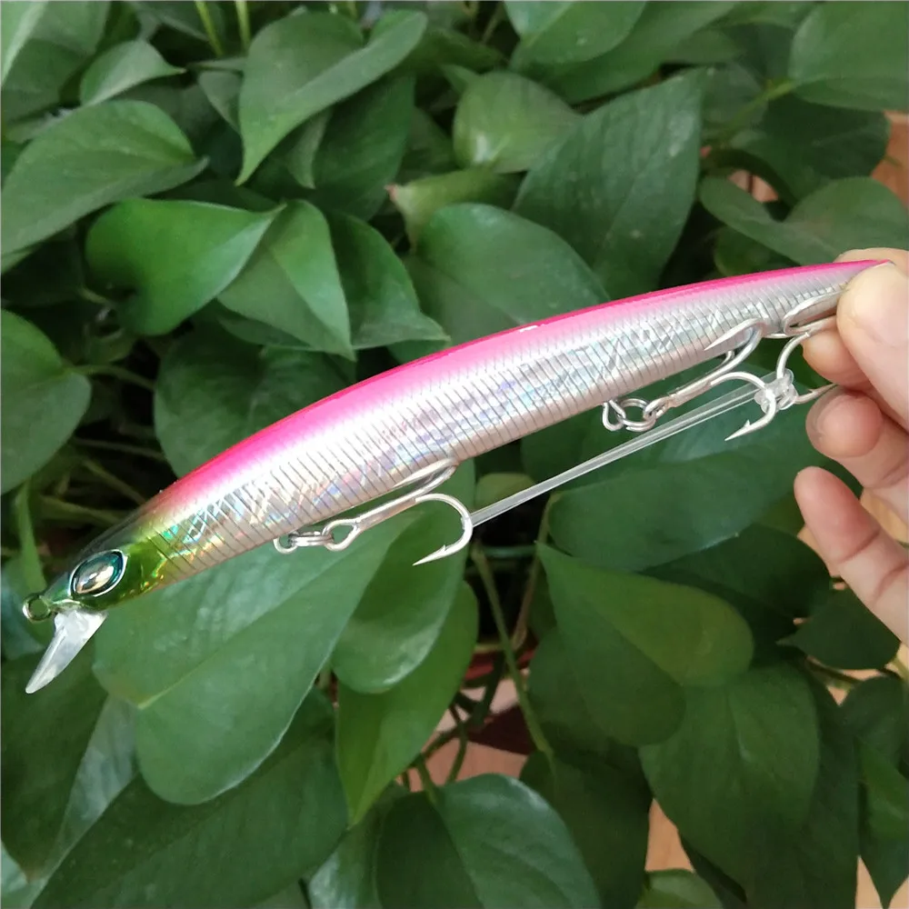 

Swolfy 15cm 21g 8 colors Fishing lure Minnow Fishing Bait Crankbait Wobbler