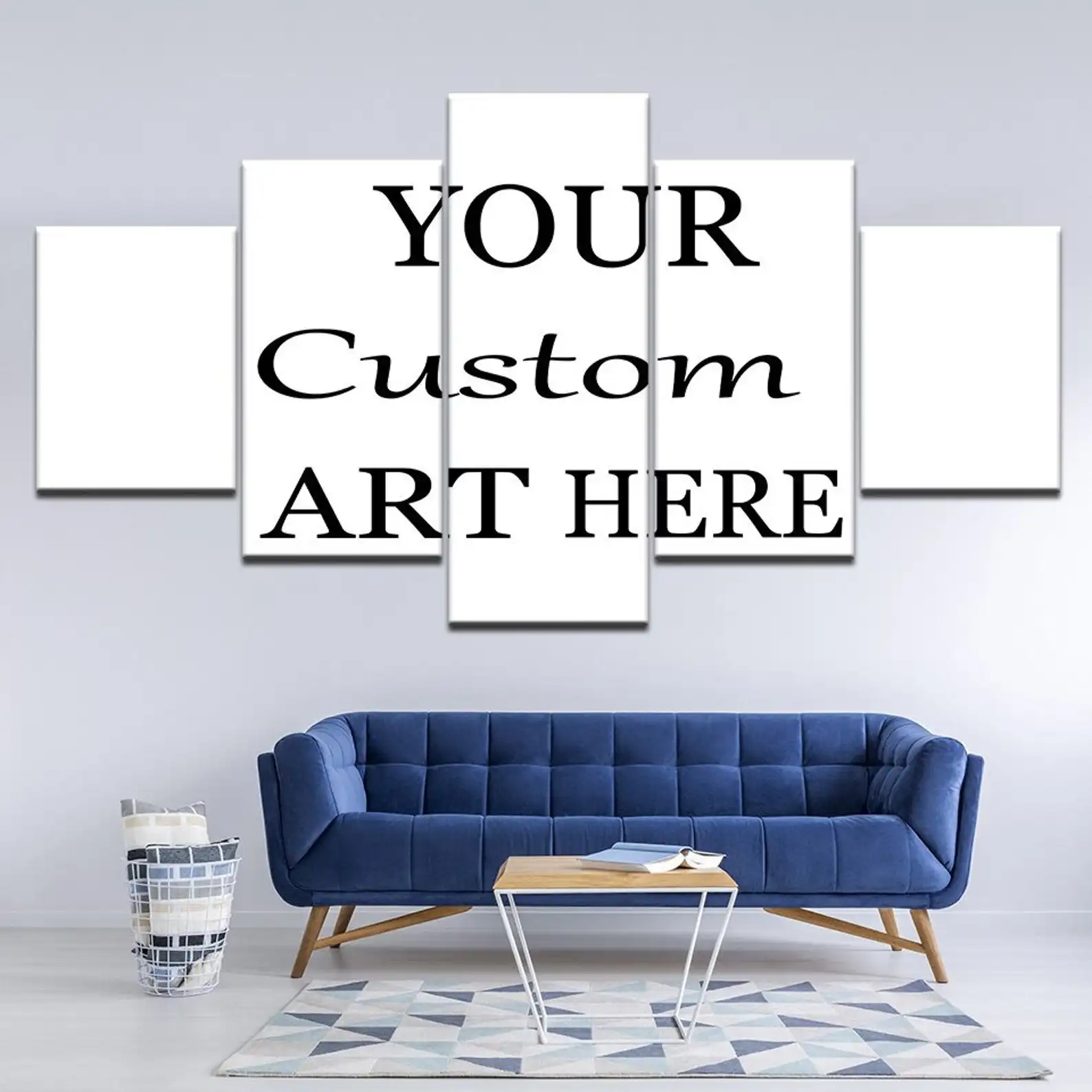 

5 Piece Wall Art Canvas Prints Custom Photos Customized Designs Drop Shipping Anime Poster Heros Images Modern Home Decoration