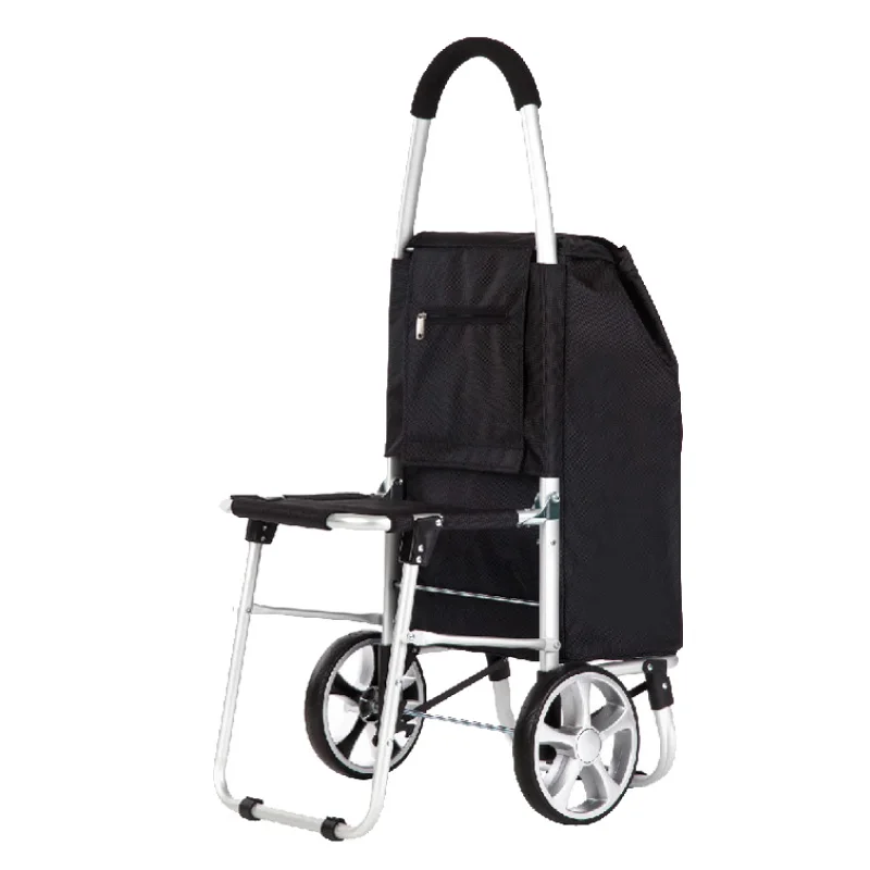 Life с сиденьем табурет корзина для покупок пожилых людей купить еду маленькая