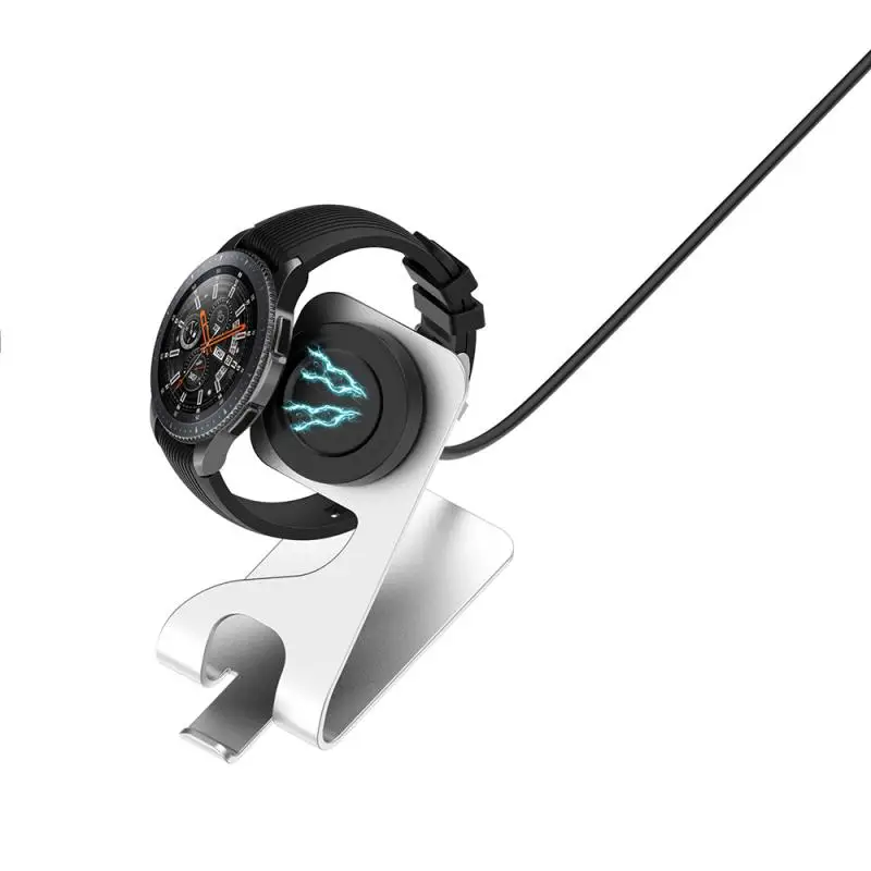 

Беспроводная зарядная док-станция для Samsung Gear S3 Gear Sport, быстрое зарядное устройство для смарт-часов Samsung Galaxy Watch S3, быстрая зарядка