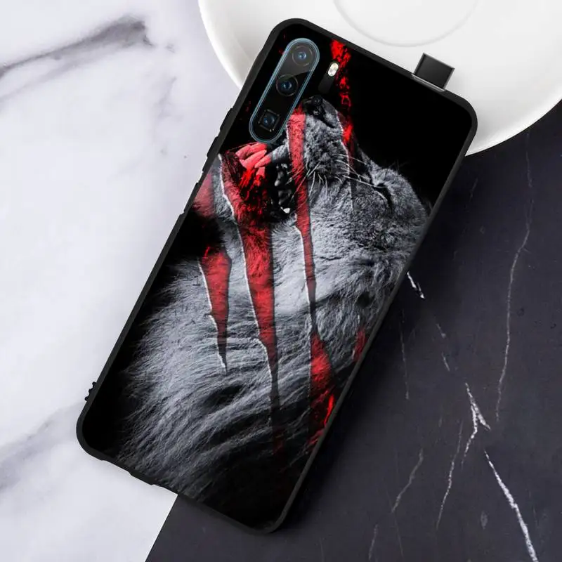 

King of the Forest Animals Tiger Leopard Lion Phone Case For Huawei honor Mate P 10 20 30 40 Pro 10i 9 10 20 8 x Lite