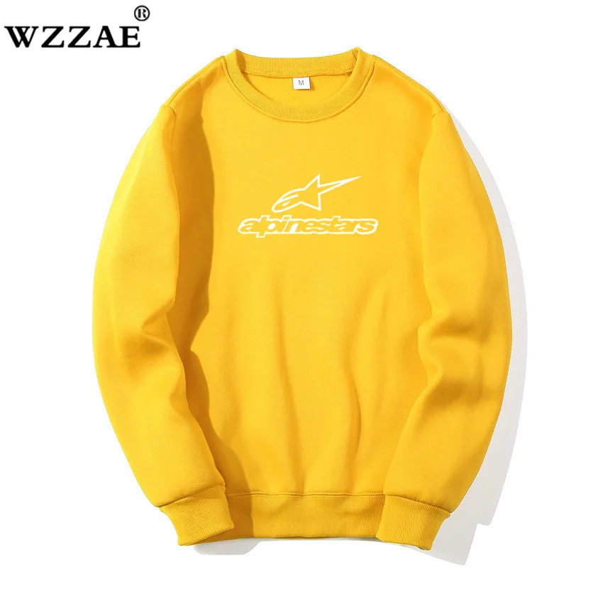 

Spring/Autumn 2020 Alpine Star Hoodies men's round neck sweater