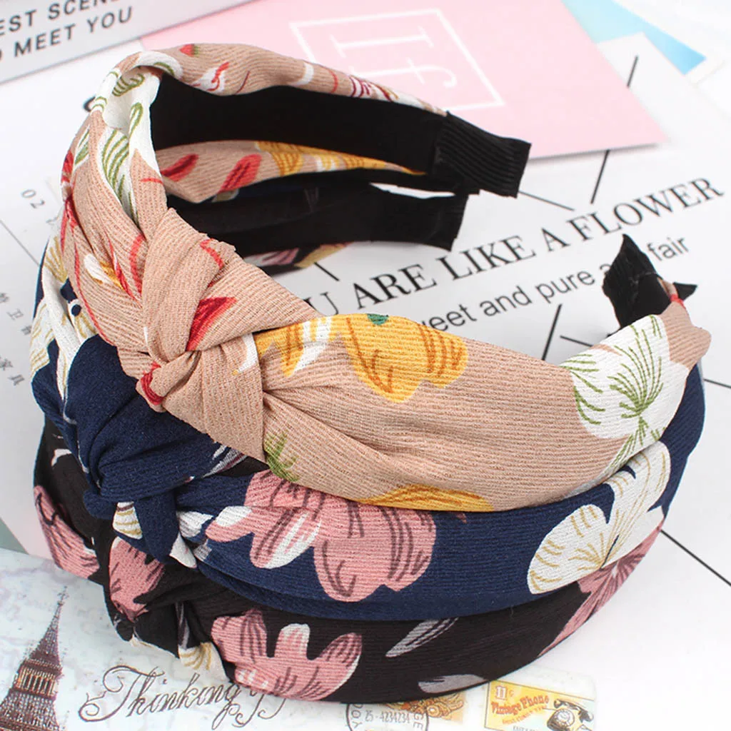 Модный популярный товар 2019 года богемный стиль галстук бабочка с принтом повязка