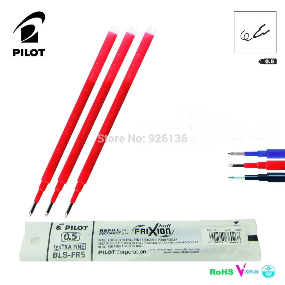 12 pcs Erasable Gel Ink Refills BLS FR5 for Pilot FriXion 0.5mm Roller Ball pen|erasable gel ink|erasable gelgel ink refill |