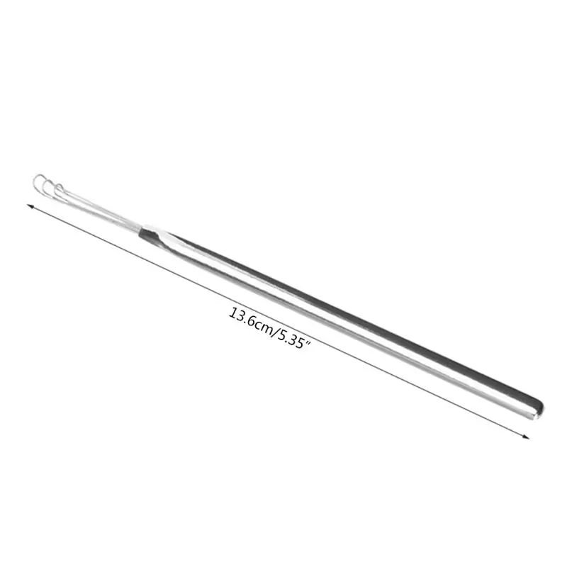 

New 3 Fork Ear Wax Pickers Stainless Steel Ears Picks Removal Curette Remover Cleaning Stick Tool Earpick Facial Beauty Tools
