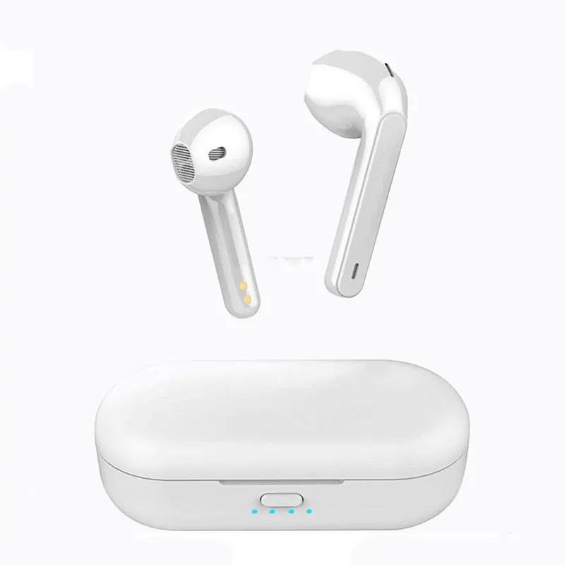 TWS L8 Bluetooth наушники беспроводные наушники Смарт сенсорное управление наушники 3D объемный звук PK w1chip i10 i20 i30 tws i90 - Цвет: Белый