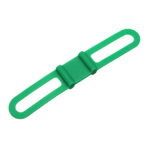

2pcs Cycling Bike Bicycle Silicone Elastic Rubber Strap Bandage Tie Flashlight Holder