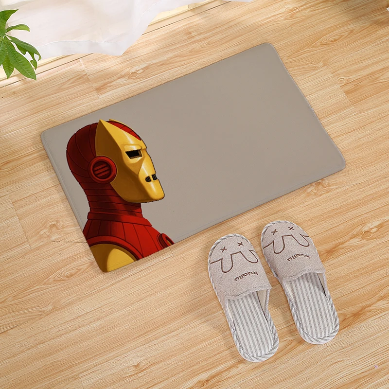 2 Marvel Hero Железный человек печать современный домашний Коврик для двери стелька для кухни ковер для дома и улицы Добро пожаловать ванная комната Противоскользящие коврики - Цвет: 2