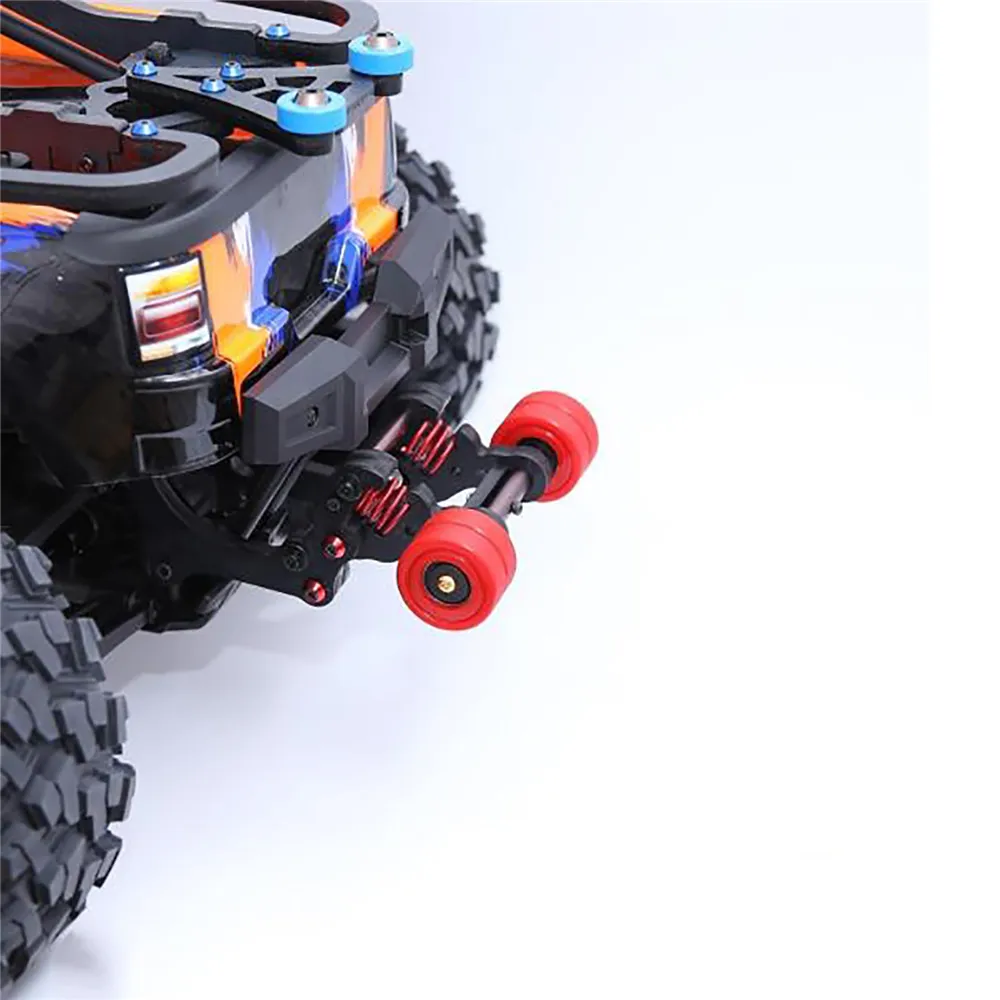 

Rear 4 Wheel Keel Wheelie Bar With Spring for 1/5 TRAXXAS XMAXX X-MAXX RC Truck Car Upgrades Parts