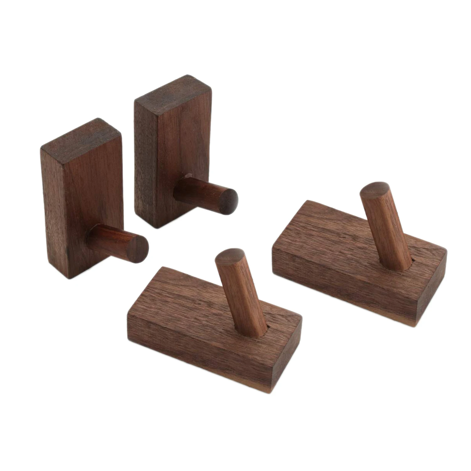 Набор из 4 крючков вешалка для одежды полотенец домашняя винтажная ручная работа