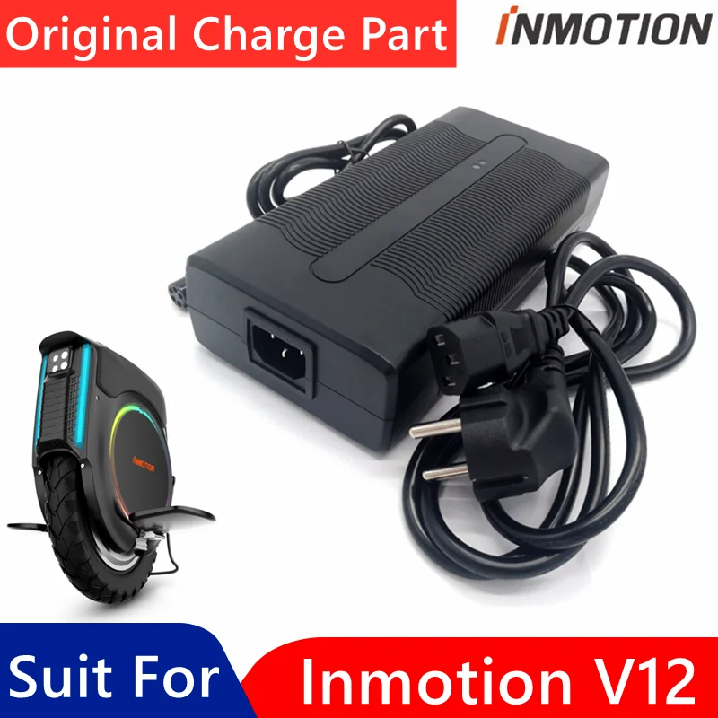 

Оригинальное зарядное устройство INMOTION V12 для литий-ионного аккумулятора 100,8 в, Одноколесный скутер, самобалансирующийся Электрический скейтборд V12, источник питания