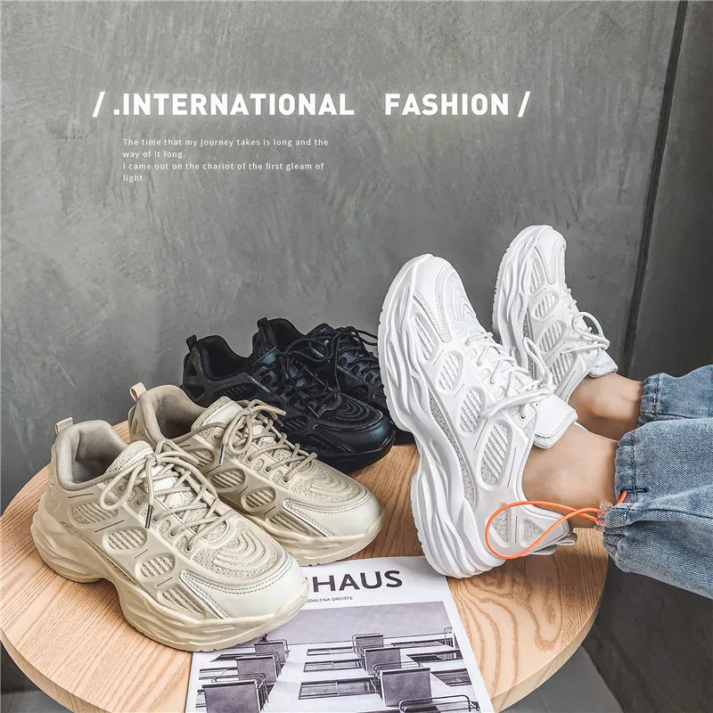 

CYYTL Youth Boys Increased Sneakers Sports Fashion Walking Platform Shoes for Men Casual Outdoor Non Slip Comfortable Tennis