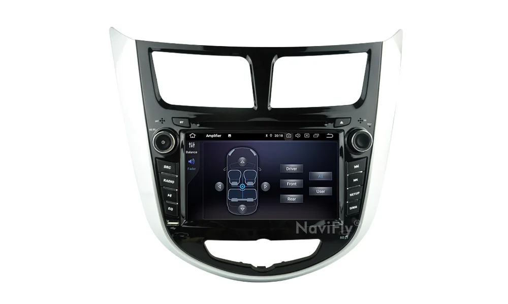NaviFly Android 9,0 Восьмиядерный автомобильный dvd-плеер для HYUNDAI VERNA/ACCENT/SOLARIS 2011-2012 Автомобильный мультимедийный радио Поддержка DVR wifi