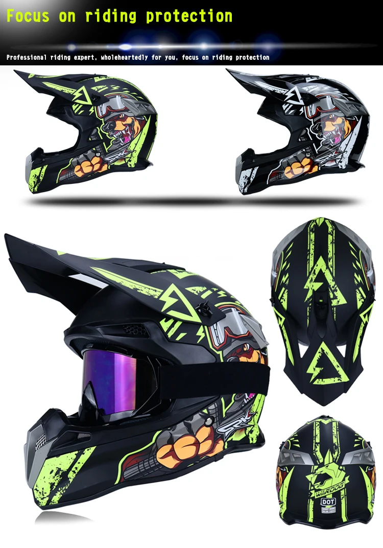 MSUEFKD модный универсальный мотоцикл защитный Moto кросс-Шлем s ATV для езды на велосипеде по бездорожью и склонам MTB DH гоночный шлем кросс-шлем