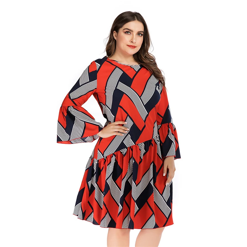 2020 весна женская одежда в полоску с длинным рукавом женское платье повседневная