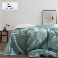 liv esthete romantic 100 silk bedding set mulberry beauty silk bed set beauty quilt cover pillowcase double queen king sheet