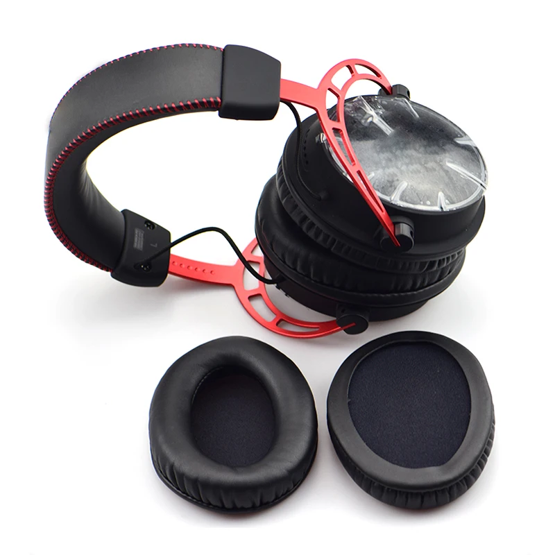 

1 Pair Replacement Ear Pads Cushion for Kingston HyperX Cloud II Alpha KHX-HSCP-GM Headphones Pillow