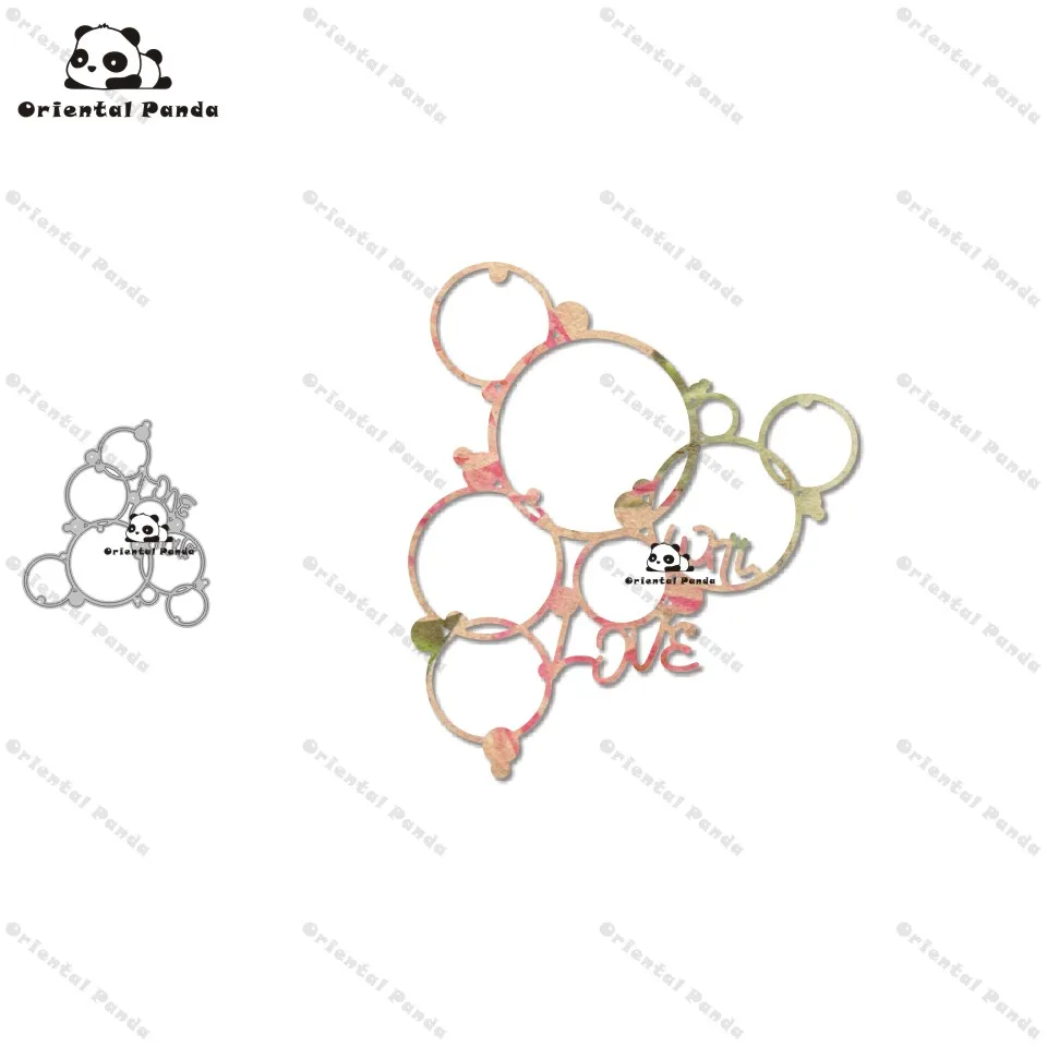 

New Dies Creative love Metal Cutting Dies diy Dies photo album cutting dies Scrapbooking Stencil Die Cuts frame die