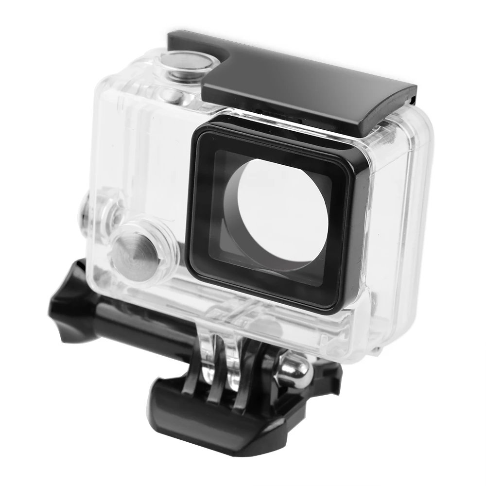 Go Pro аксессуары водонепроницаемый чехол для Gopro Hero 3 + (Plus)/4 защитный подводного