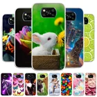 Мягкий силиконовый чехол из ТПУ Для Xiaomi Poco X3 NFC 2020, задняя крышка Poco X3 Pro X3Pro X 3, чехол для телефона, милый мультяшный чехол-бампер для телефона